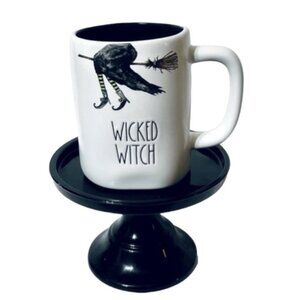 NEW Rae Dunn Halloween Wicked Witch Mug with Broom Stick Coffee Mug 🧙‍♀️
